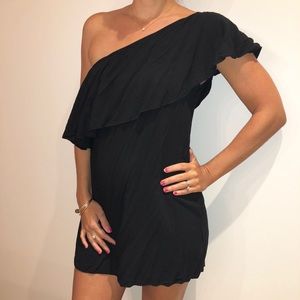 INDAH one shoulder dress